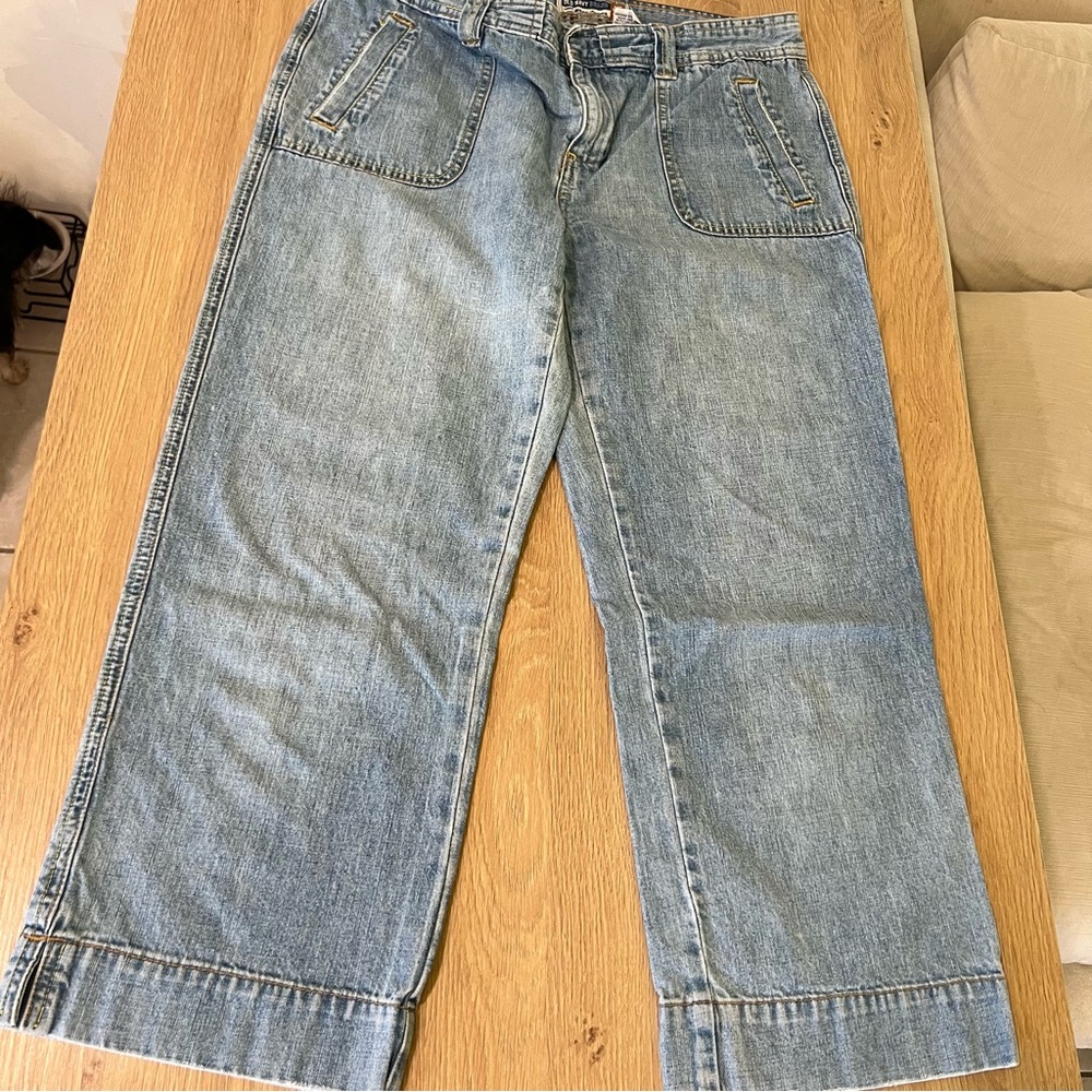 Y2K Low waist capris pants
